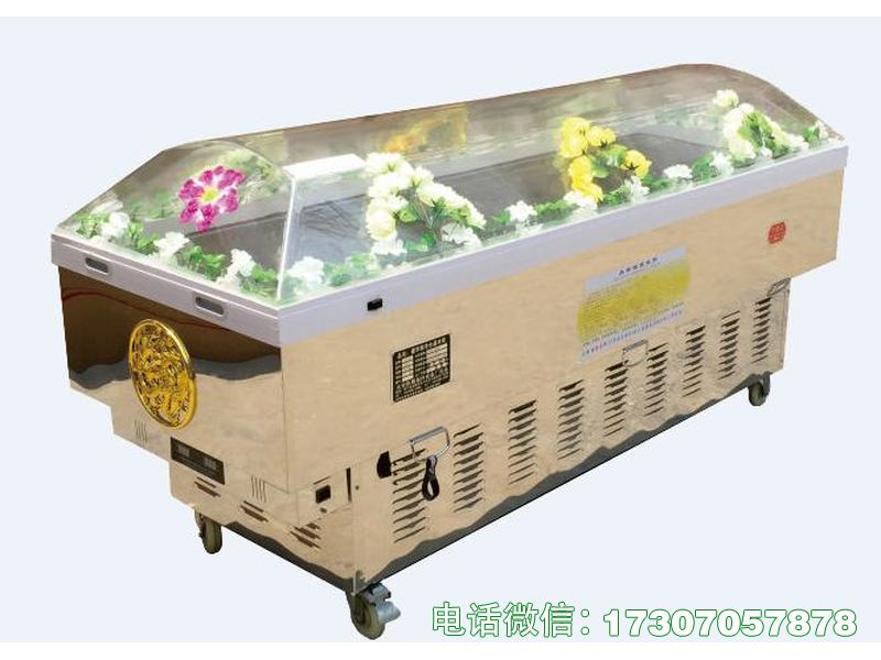 抚顺火葬场告别棺