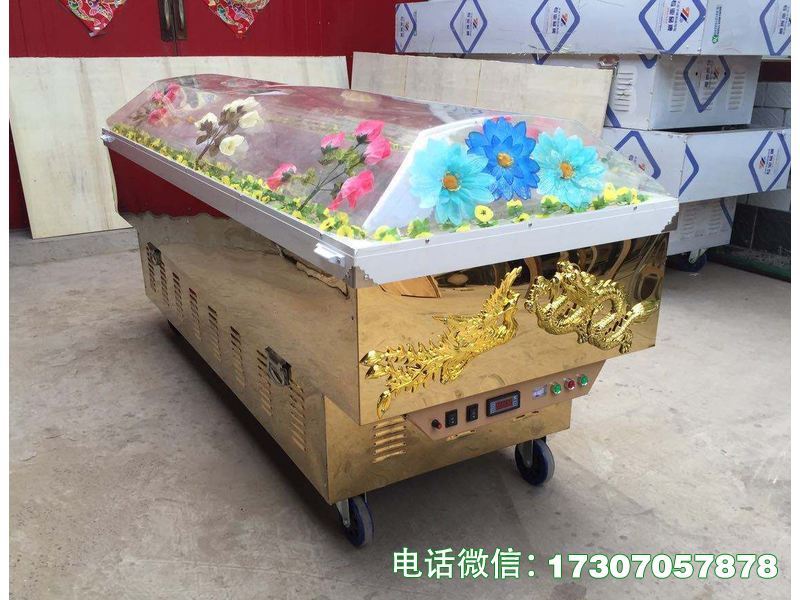 宣城钛金豪华恒温冰棺