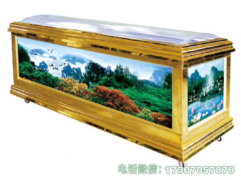 宣城侧开门豪华水晶棺