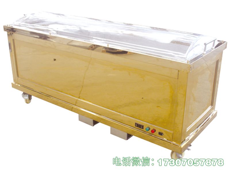 龙岩侧开钛金水晶棺