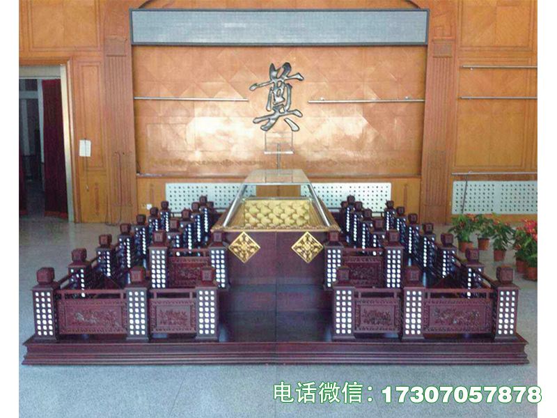 凉山州全自动实木瞻仰台
