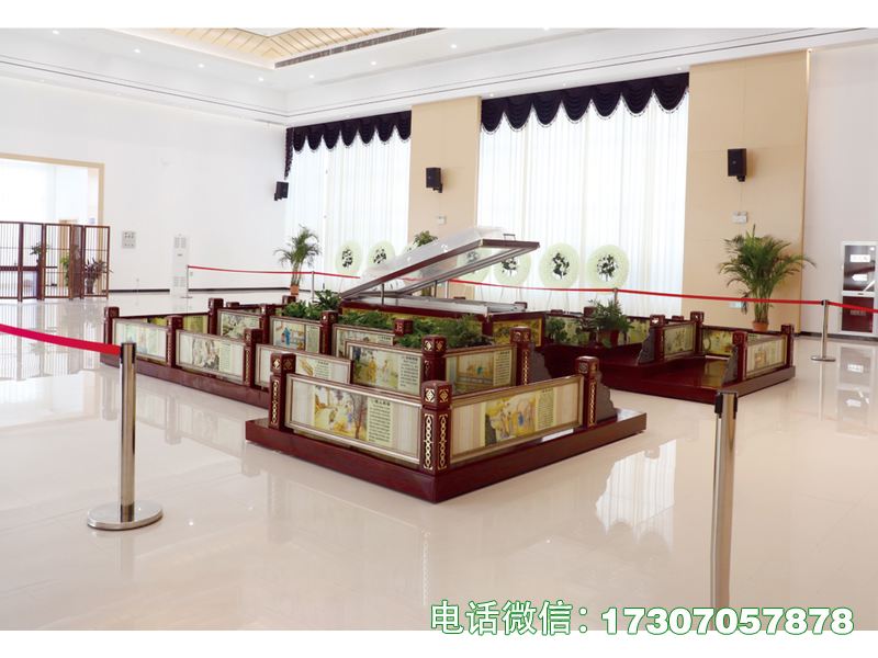 宣城智能实木瞻仰台